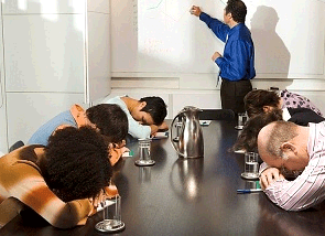 boring meeting