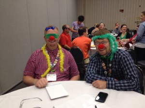 At one of my workshops at KidMin Conference... we love to have fun!